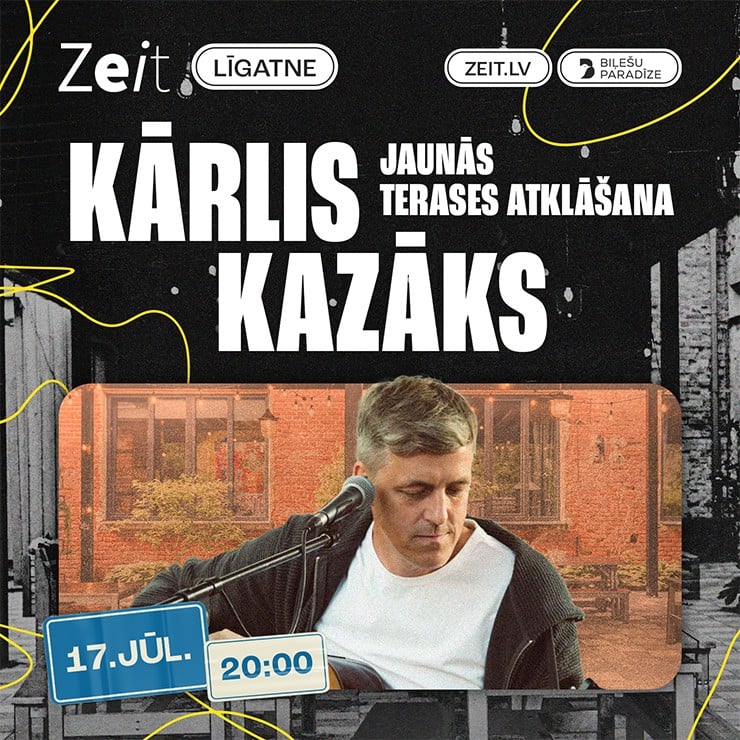 Изображение спектакля "Kārlis Kazāks | Jaunās terases atklāšana"