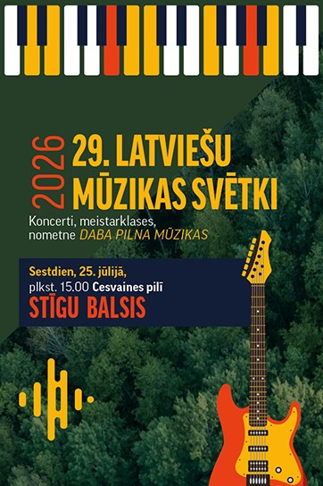 Meklēšanas rezultāta izrādes "29. latviešu mūzikas svētki Madonas novadā | Koncerts “Stīgu balsis”" attels