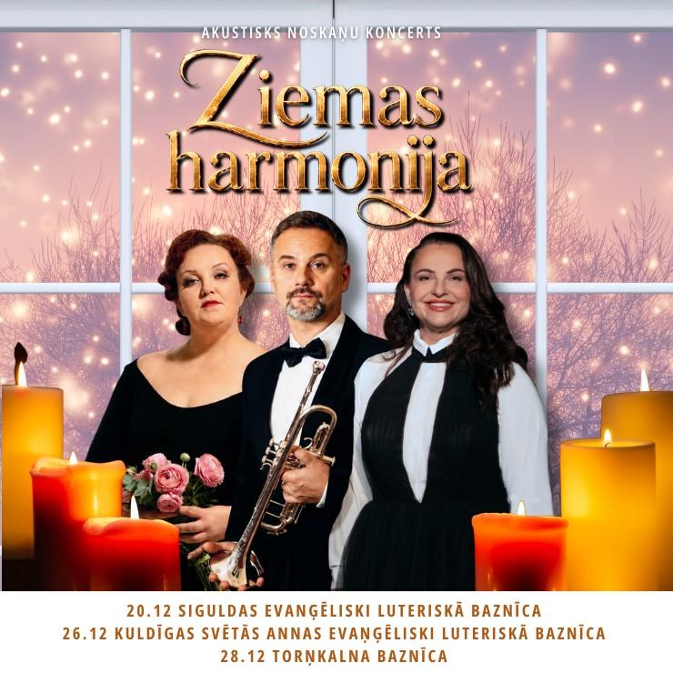 Izrādes "ZIEMAS HARMONIJA | Akustisks noskaņu koncerts" attels