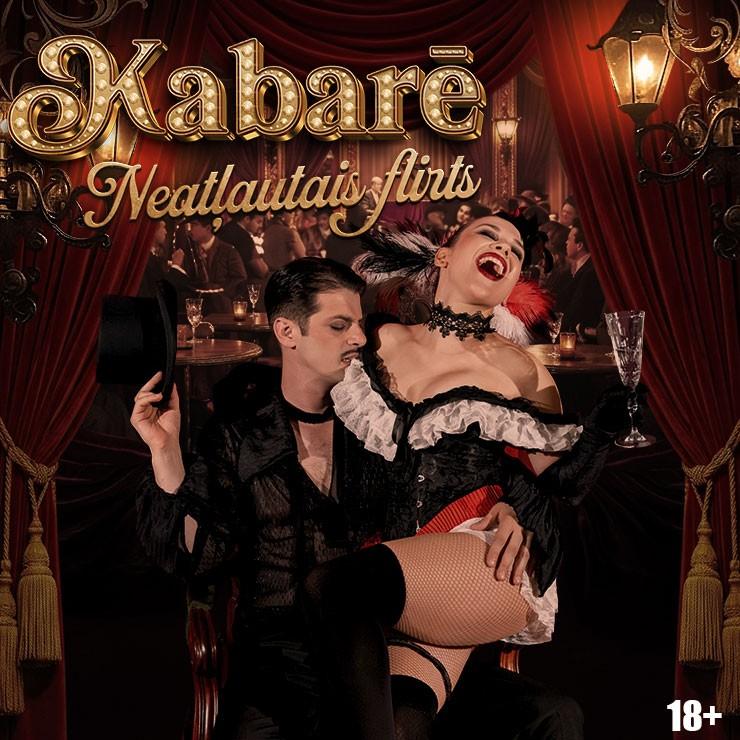 Изображение спектакля "kabarē „Neatļautais flirts”"