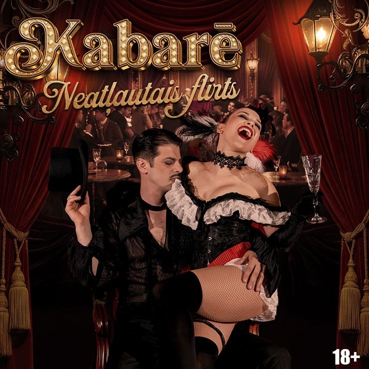 Image of the event "kabarē „Neatļautais flirts”"