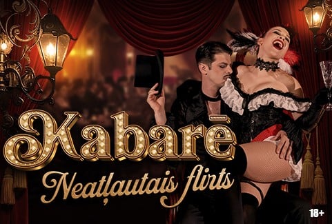 Image of the event "kabarē „Neatļautais flirts”"