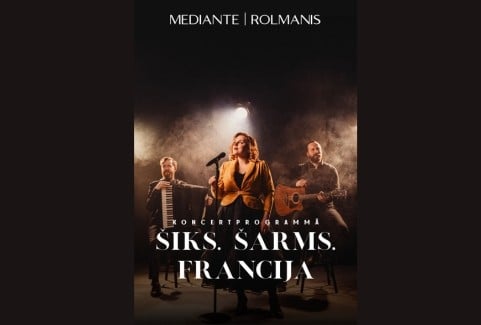 Izrādes "Koncertprogramma “ŠIKS.ŠARMS.FRANCIJA”" attels