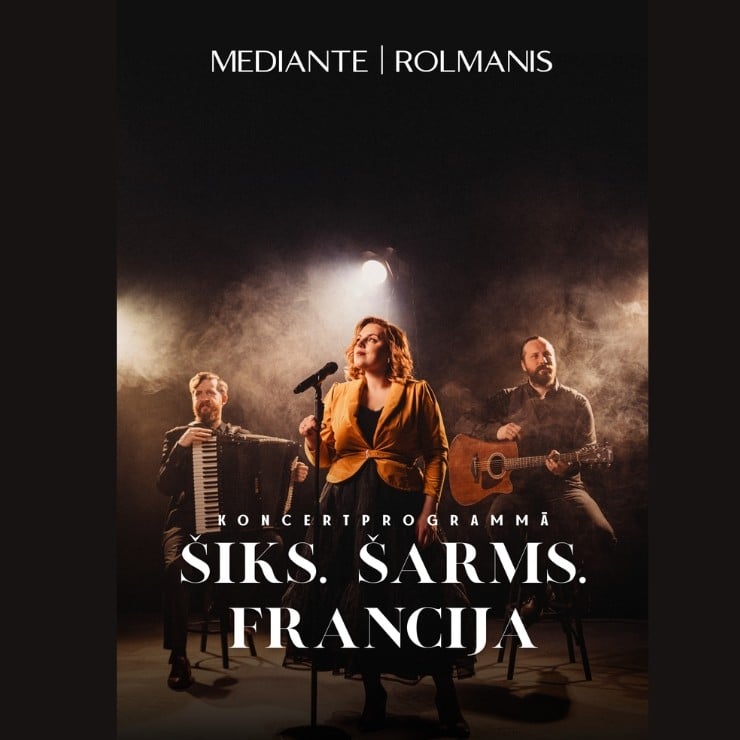 Izrādes "Koncertprogramma “ŠIKS.ŠARMS.FRANCIJA”" attels