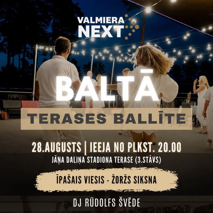 Изображение спектакля "BALTĀ terases ballīte"