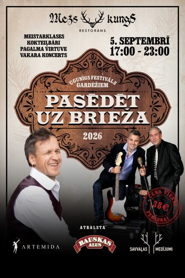 Meklēšanas rezultāta izrādes "PASĒDĒT UZ BRIEŽA | Ugunīgs festivāls gardēžiem 2026" attels