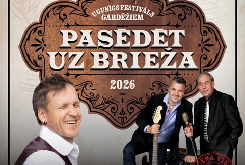 Изображение спектакля "PASĒDĒT UZ BRIEŽA | Ugunīgs festivāls gardēžiem 2026"