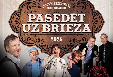 Image of the event "PASĒDĒT UZ BRIEŽA | Ugunīgs festivāls gardēžiem 2026"