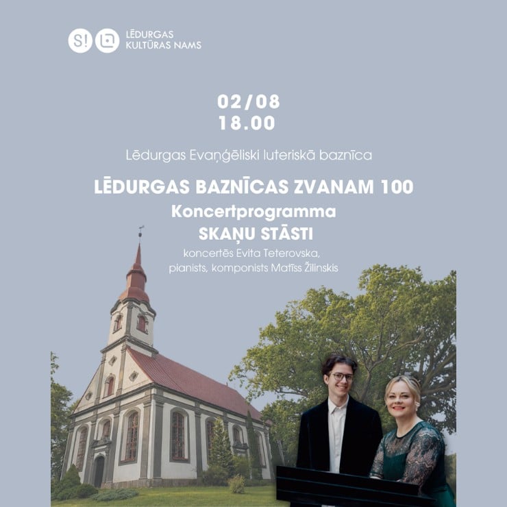 Изображение спектакля "Lēdurgas baznīcas zvanam – 100"