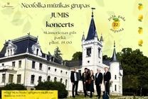 Meklēšanas rezultāta izrādes "Neofolk mūzikas grupas “JUMIS” koncerts Stāmerienas pils parkā" attels