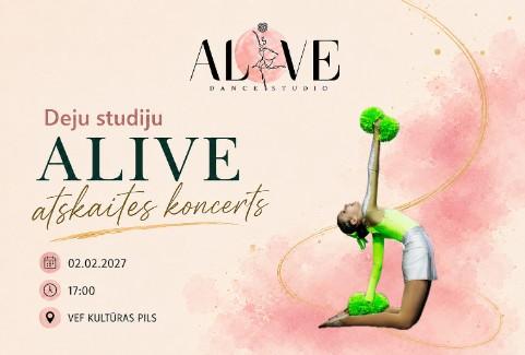 Изображение спектакля "Deju studijas ALIVE atskaites koncerts"