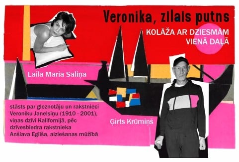 Image of the event "Izrāde VERONIKA, ZILAIS PUTNS"