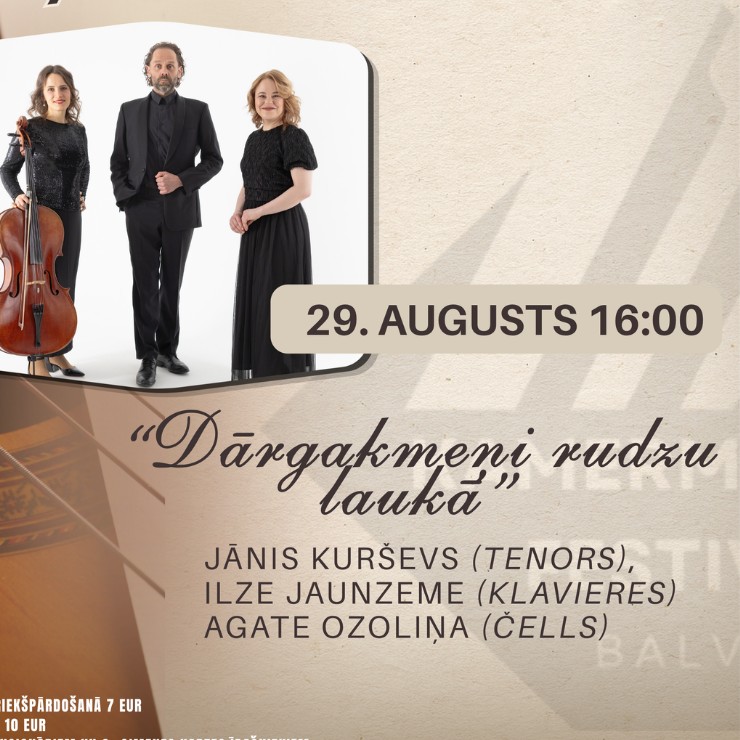 Image of the event "Dārgakmeņi rudzu laukā. XXVII Balvu kamermūzikas festivāls"
