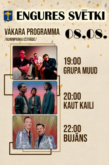 Meklēšanas rezultāta izrādes "ENGURES SVĒTKI 2026 | Vakara programma" attels