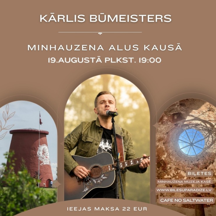 Image of the event "KĀRLIS BŪMEISTERS MINHAUZENA ALUS KAUSĀ"