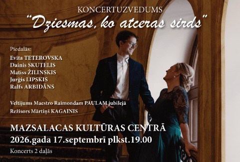 Image of the event "Koncertuzvedums “Dziesmas, ko atceras sirds”"