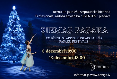 Image of the event "XX Bērnu starptautiskais baleta pasaku festivāls ZIEMAS PASAKA"