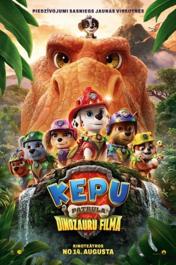 Изображение мероприятия "Kinoseanss | ĶEPU PATRUĻA: DINOZAURU FILMA" из результатов поиска