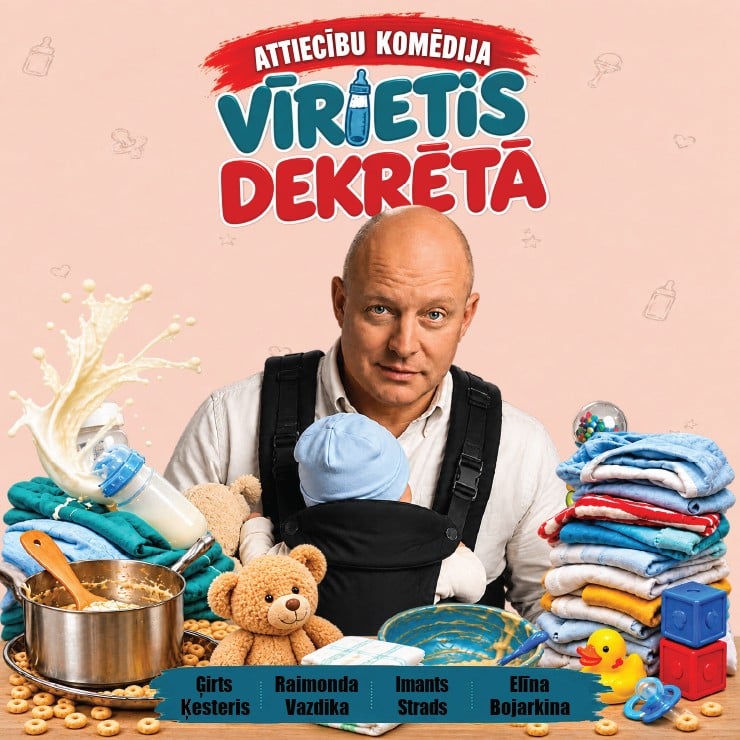 Izrādes "Vīrietis dekrētā" attels