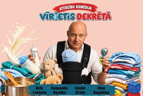 Izrādes "Vīrietis dekrētā" attels