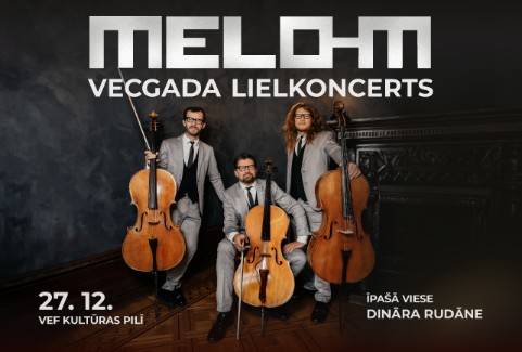 Izrādes "MELO-M VECGADA LIELKONCERTS 2026" attels