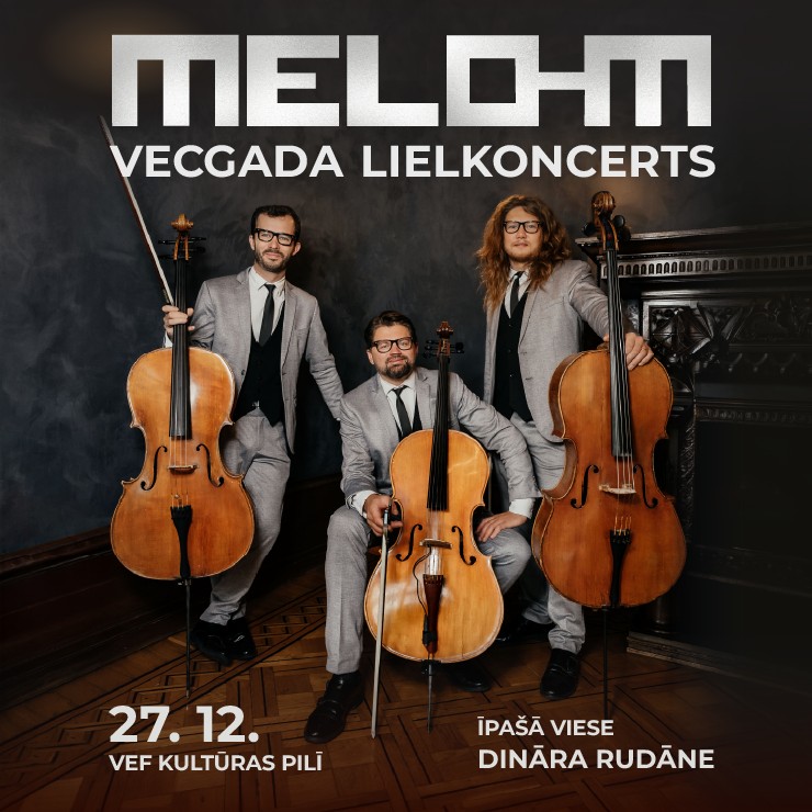 Izrādes "MELO-M VECGADA LIELKONCERTS 2026" attels