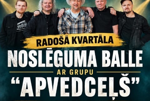 Izrādes "Radošā kvartāla noslēguma balle ar grupu "Apvedceļš"" attels