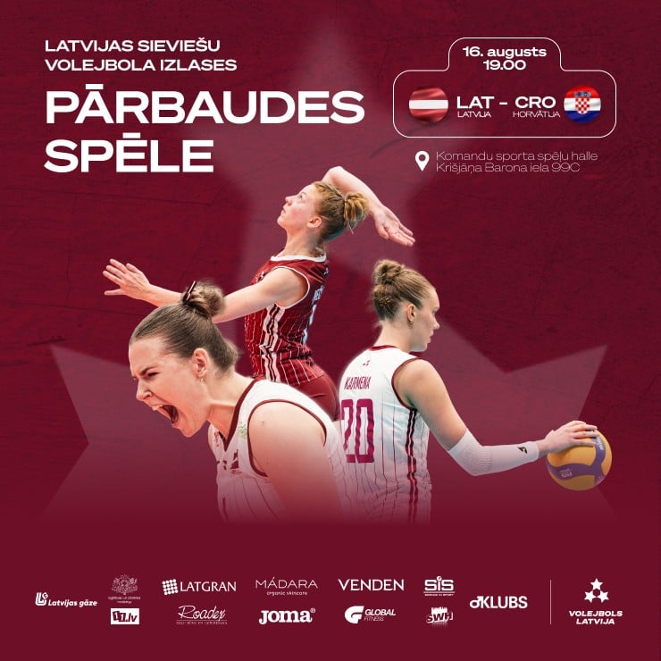 Изображение спектакля "Latvia Women's National Volleyball Team Friendly Match | Latvia vs Croatia"