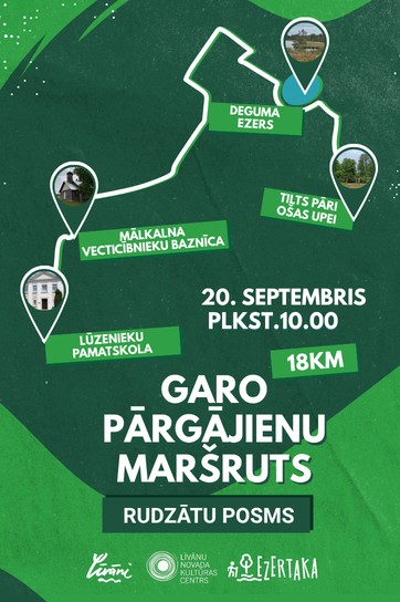 Meklēšanas rezultāta izrādes "GARO PĀRGĀJIENU MARŠRUTS – RUDZĀTU POSMS" attels