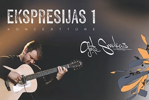 Image of the event "Gints Smukais | Koncertuzvedums EKSPRESIJAS 1"