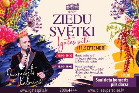 Izrādes "ZIEDU SVĒTKI IGATES PILĪ" attels