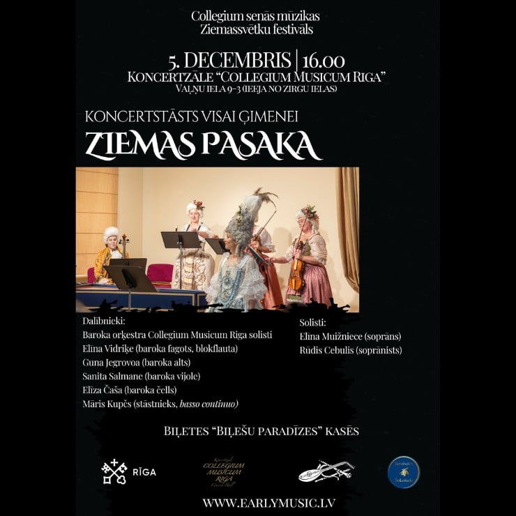 Image of the event "Koncertstāsts visai ģimenei “Ziemas pasaka”"