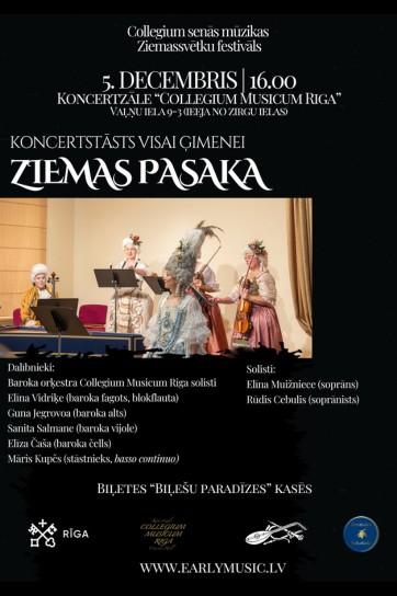Meklēšanas rezultāta izrādes "Koncertstāsts visai ģimenei “Ziemas pasaka”" attels
