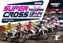 Meklēšanas rezultāta izrādes "SUPERCROSS TALLINN 2026 | 2 DAYS PASS" attels