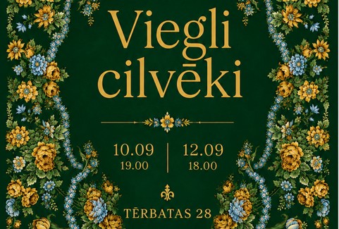 Izrādes "Viegli cilvēki" attels