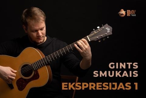 Izrādes "GINTS SMUKAIS | albuma EKSPRESIJAS 1 pirmatskaņojums" attels