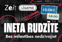 Meklēšanas rezultāta izrādes "Ineta Rudzīte | Bez mīlestības nedzīvojiet..." attels
