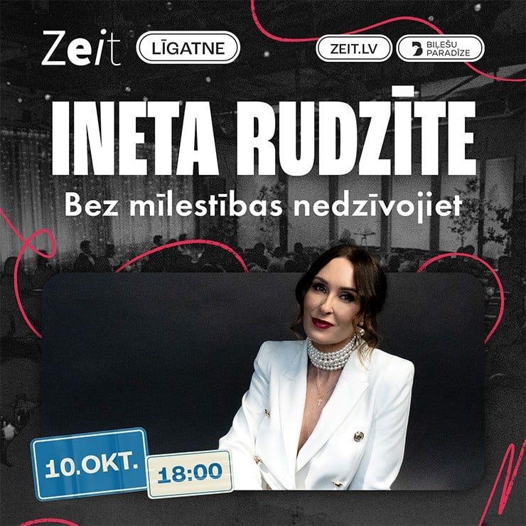 Izrādes "Ineta Rudzīte | Bez mīlestības nedzīvojiet..." attels