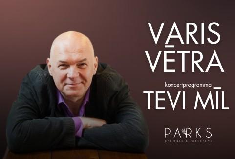 Image of the event "Varis Vētra koncertprogramma “Tevi mīl”"