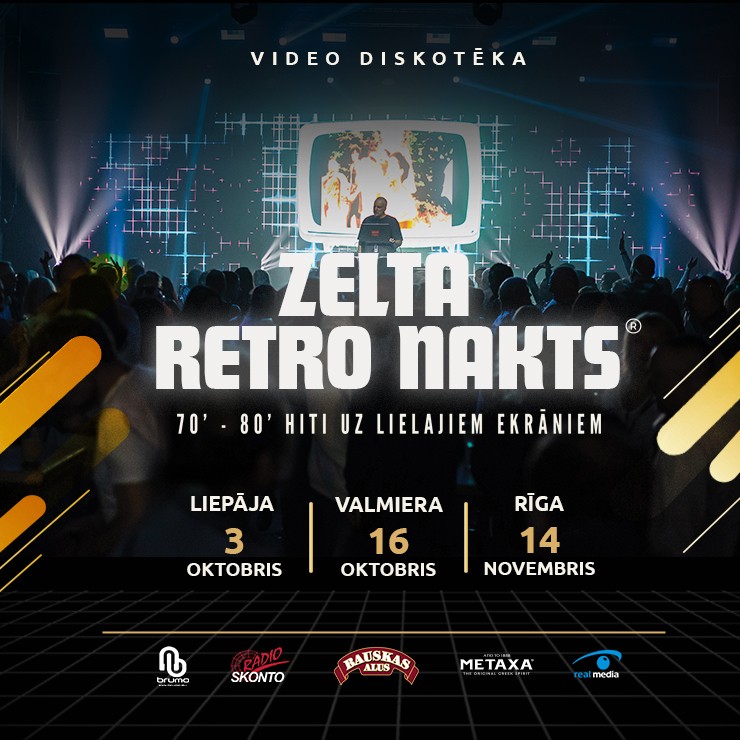 Image of the event "ZELTA RETRO NAKTS 2026"