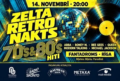 Image of the event "ZELTA RETRO NAKTS 2026"