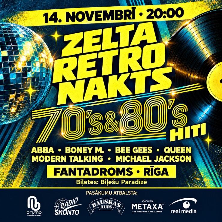Image of the event "ZELTA RETRO NAKTS 2026"