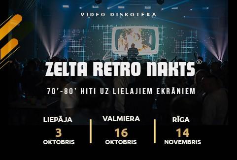 Izrādes "ZELTA RETRO NAKTS 2026" attels