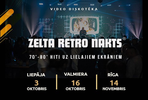 Image of the event "ZELTA RETRO NAKTS 2026"