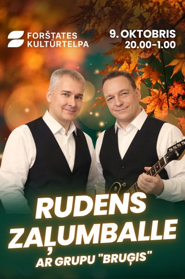 Изображение мероприятия "Rudens zaļumballe kopā ar grupu “Bruģis”" из результатов поиска