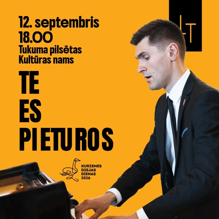 Image of the event "TE ES PIETUROS  I  Elīna un Vestards Šimkus  I  Kurzemes Dzejas dienas"