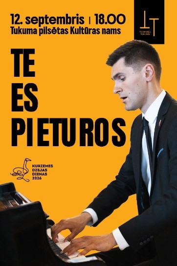 Изображение мероприятия "TE ES PIETUROS  I  Elīna un Vestards Šimkus  I  Kurzemes Dzejas dienas" из результатов поиска