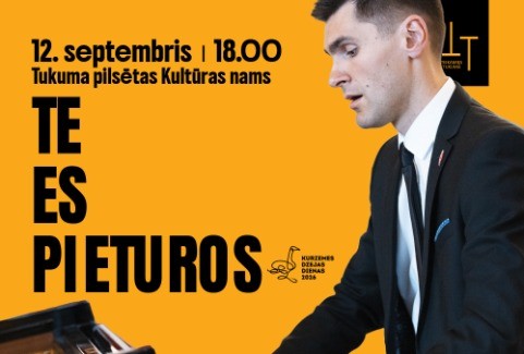 Image of the event "TE ES PIETUROS  I  Elīna un Vestards Šimkus  I  Kurzemes Dzejas dienas"