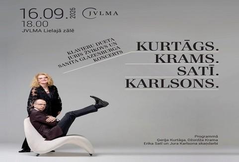 Izrādes "Juris Žvikovs un Sanita Glazenberga duets koncerts" attels