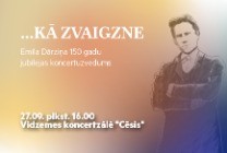 Изображение мероприятия "Koncertuzvedums ...KĀ ZVAIGZNE. Emīlam Dārziņam – 150" из результатов поиска